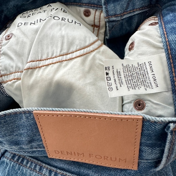 Aritzia Denim Forum 90's Vintage Maxi Denim Skirt, Size 24 - Picture 5 of 9